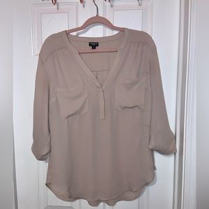 Torrid tan blouse